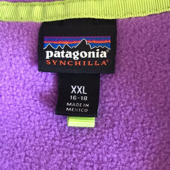 Patagonia Synchilla Snap Kids XXL - Picture 3 of 3
